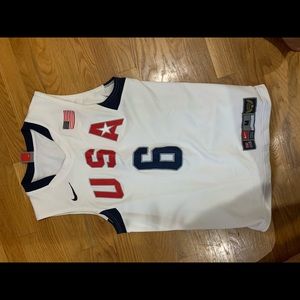 Lebron James #6 USA jersey